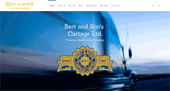 Desktop Screenshot of bertandsons.com
